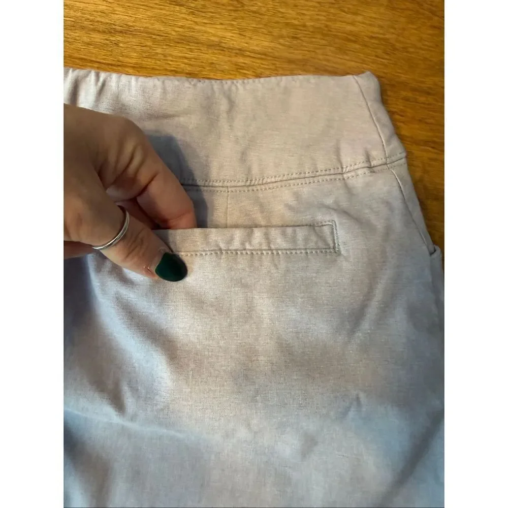 Lady Hagen Women's Elastic Waist Pencil Golf Mini Skort Soft Lilac Size 8